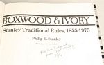 Book:  Boxwood & Ivory by Philip Stanley